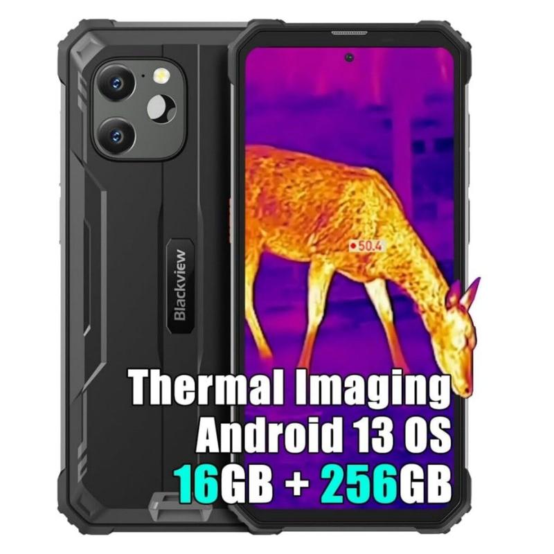 Smartphone Blackview Bv8900 256gb 16gb Ram Resistente Câmera